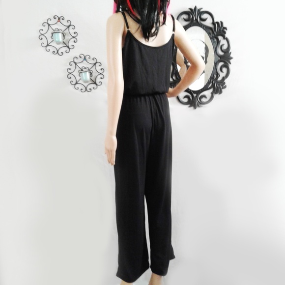 Full Length Spaghetti Strap Romper - Picture 5 of 8